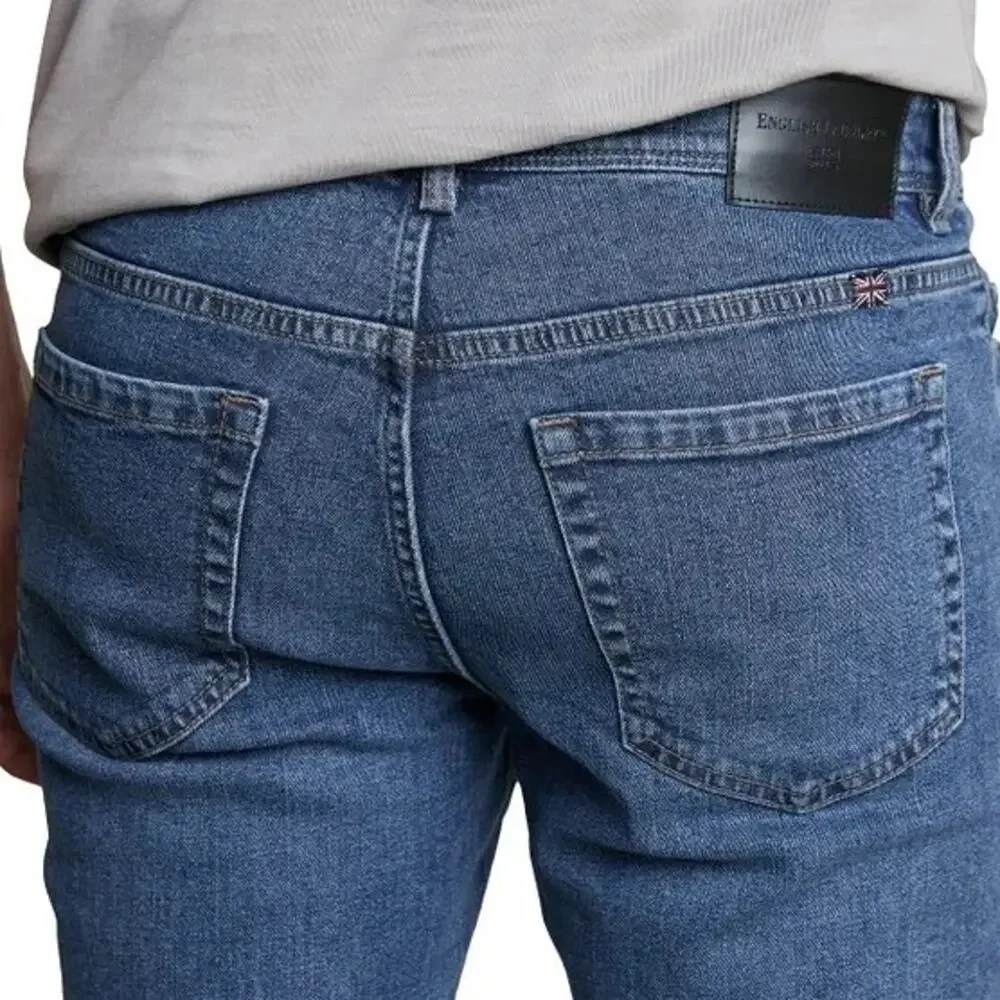 English Laundry Men's Harrow Straight Fit Jean Blue Size 30x29